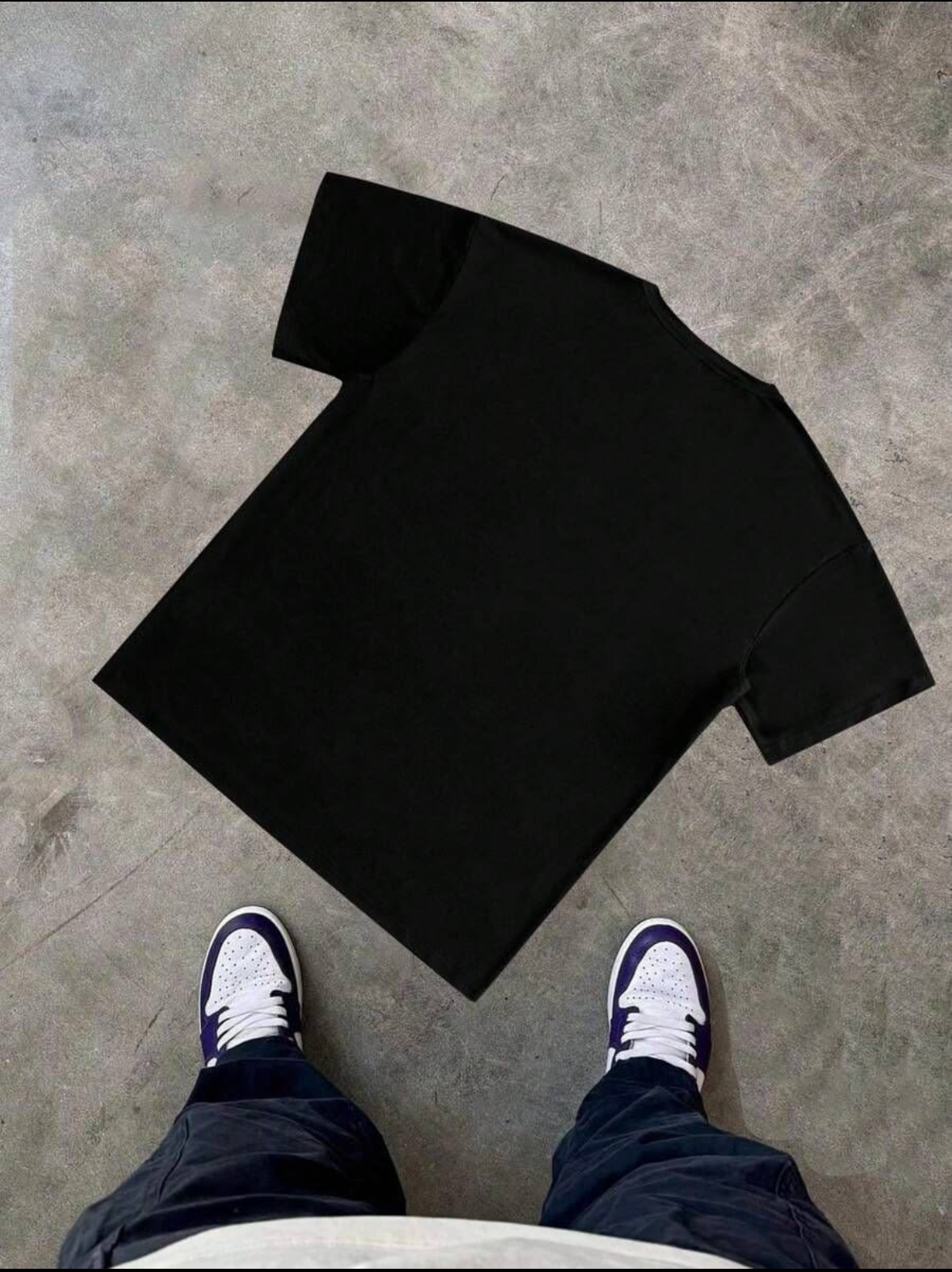 Pray Like Nehemiah Oversized T-Shirt – Black