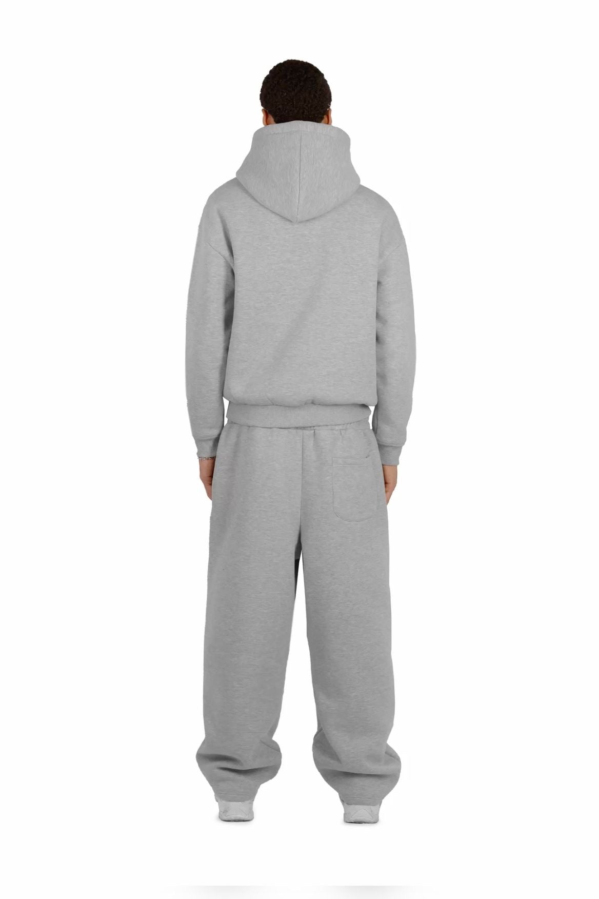 Grey Christian Name of God Hoodie